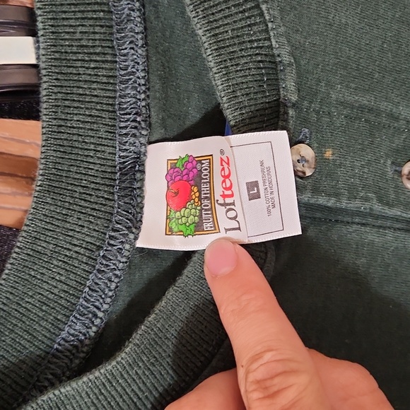 VINTAGE Fruit of The Loom Joe's Crab Shack Tee Size Men's Large - Picture 2 of 4